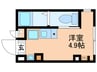 リージェンシー上板橋 1Rの間取り