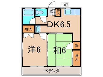 間取図 ユタカハイツ