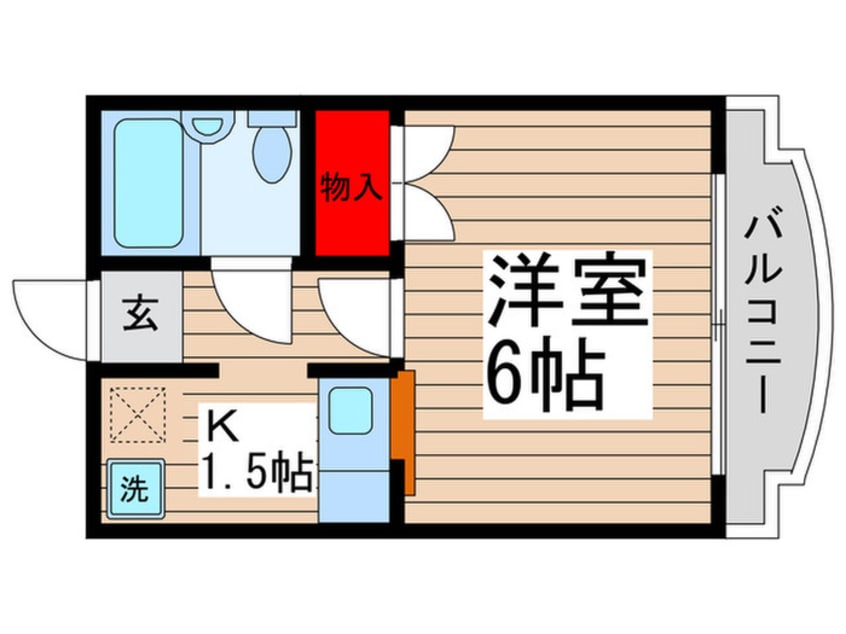 間取図 グランドヴィラ・アサヒ