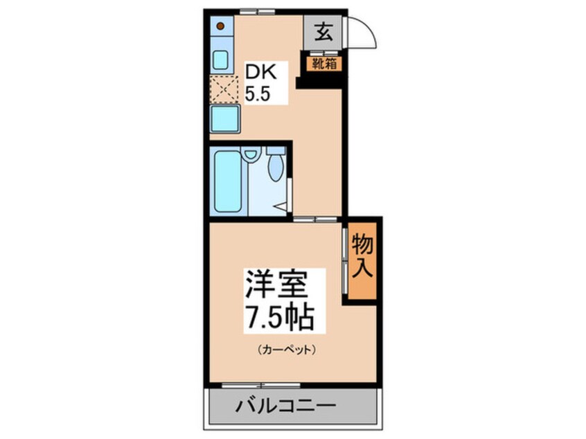 間取図 ハイム杉山