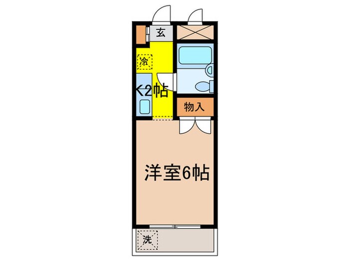 間取り図 グランドール大南B