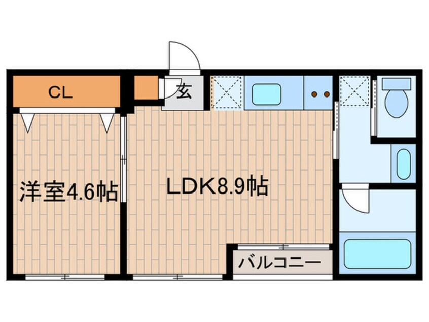 間取図 BASECAMP HAMADAYAMA