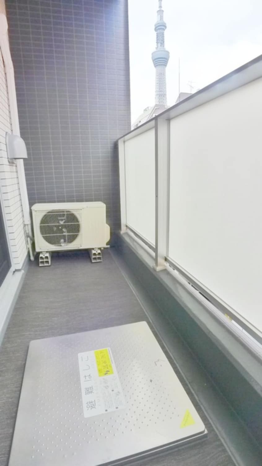 ベランダ・バルコニー ﾌﾟﾚｰﾙ･ﾄﾞｩｰｸ本所吾妻橋Ⅴ（304）