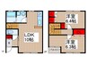 ＷＩＮＧ　ＣＯＵＲＴ　Ｃ 2LDKの間取り