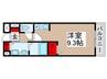 フォンターナ 1Rの間取り