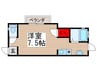ＳｅｂｏＳｅｂｏ取手 1Rの間取り