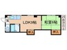 ジュンハイツ 1LDKの間取り