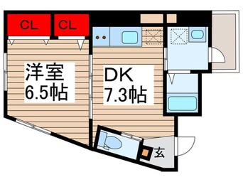 間取図 DIMORA北千住