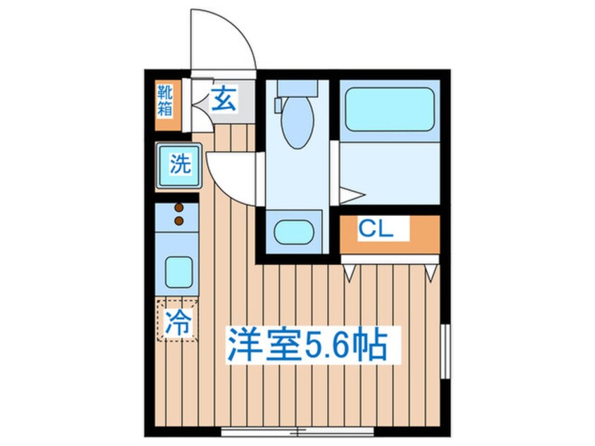 間取図 クリエイト南台