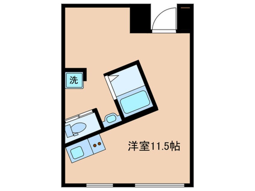 間取図 b′CASA早稲田
