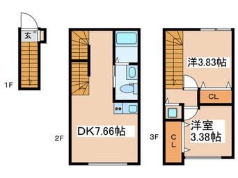 間取図 ソルナクレイシア平和台