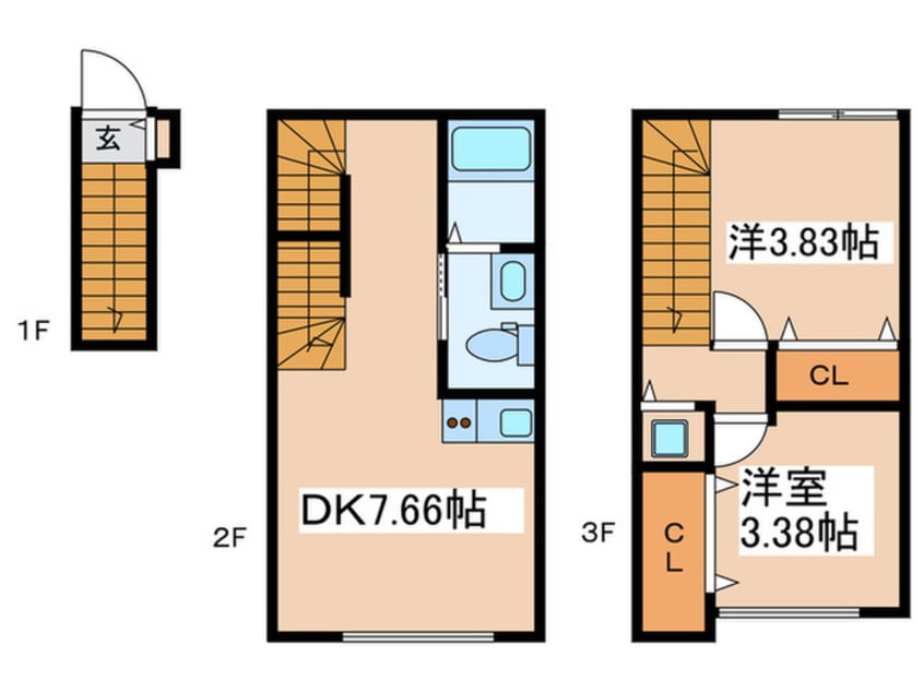 間取図 ソルナクレイシア平和台
