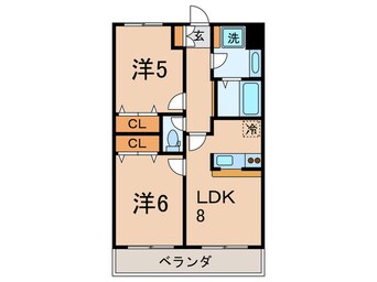 間取図 メゾンカルム