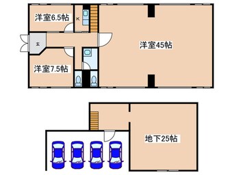 間取図 ニッセイスタジオ２７