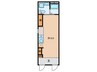 trias358 1Rの間取り