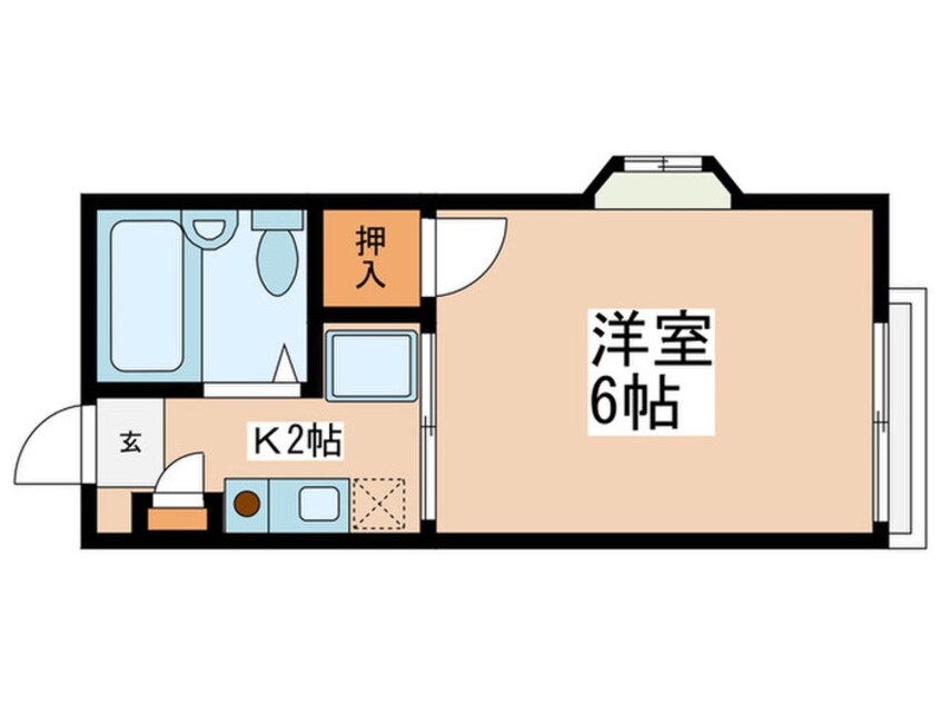 間取図 カーサＥＦＭ