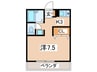 ＫＳ横浜 1Kの間取り