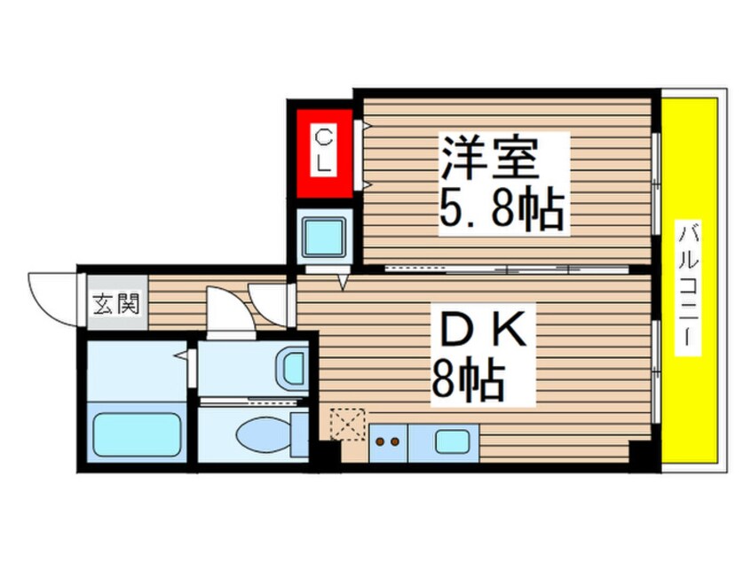 間取図 ツリーフィールド幕張