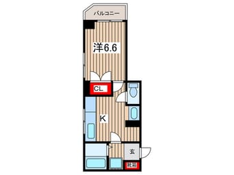 間取図 プルミエール蔭山