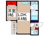 KEIAI RESIDENCE 北戸田Ⅱ 1LDKの間取り