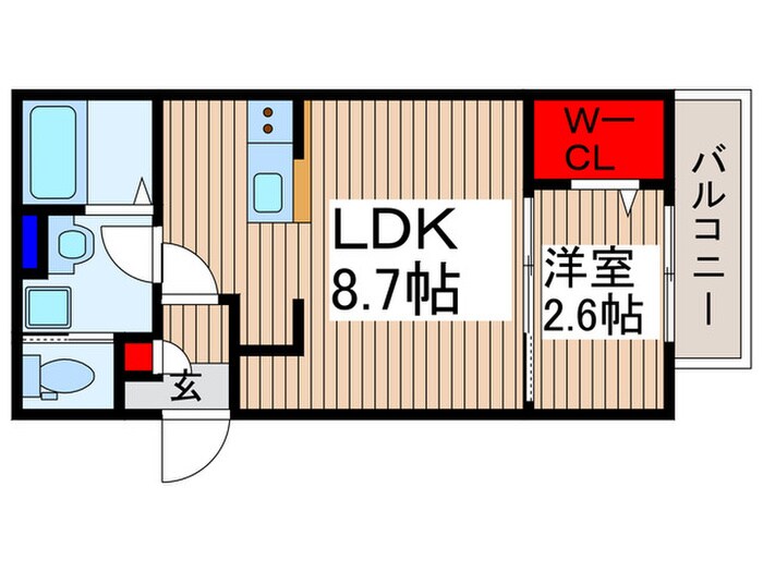 間取り図 KEIAI RESIDENCE 北戸田Ⅱ