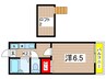 キャッスルミユキ８ 1Kの間取り