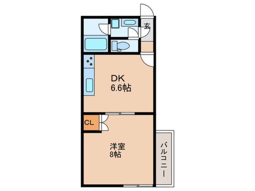 間取図 アンビエンス北沢