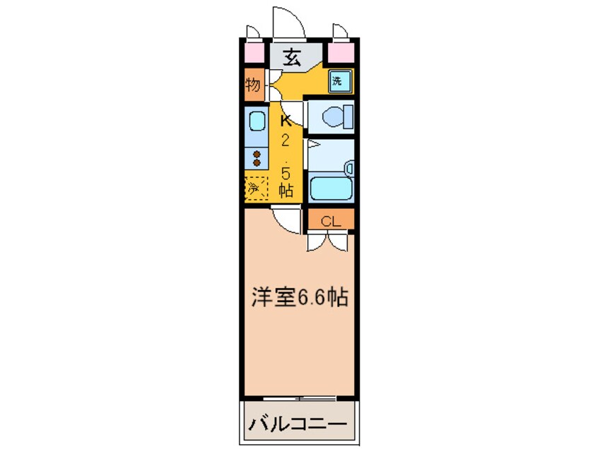 間取図 C　est clair！　武蔵小杉