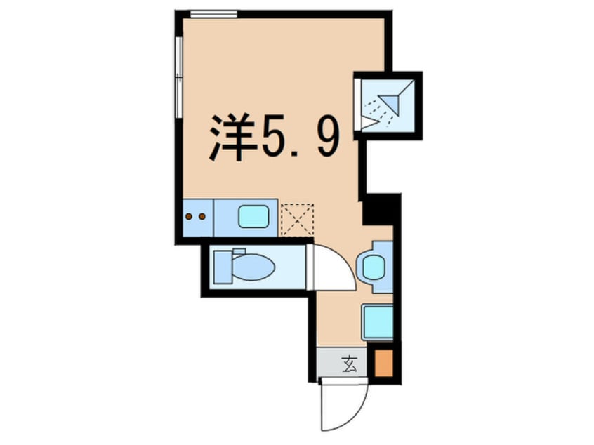 間取図 グランツコート目白