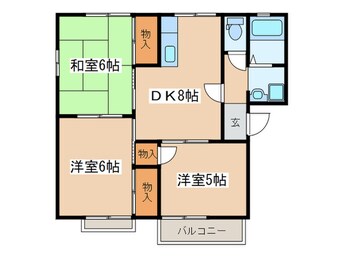 間取図 ブル－ハイムＡ