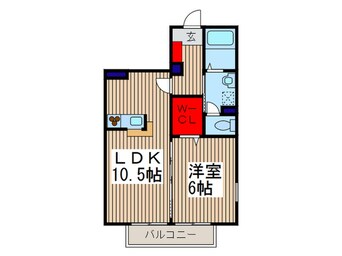 間取図 ベルツリー東川口Ｄ棟