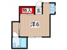 ガ－デンハイツＣ 1Rの間取り