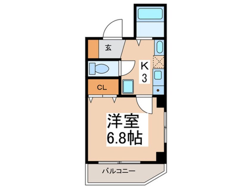 間取図 キャラット御徒町