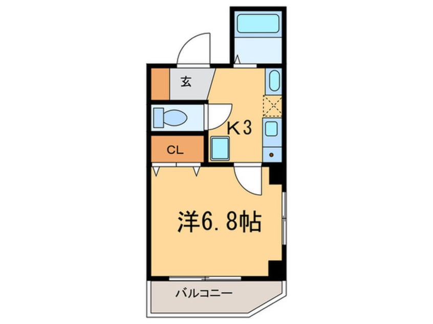 間取図 キャラット御徒町