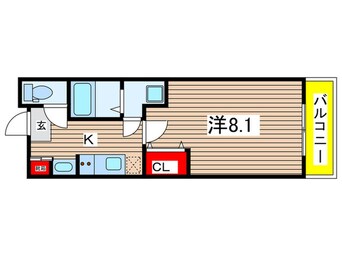 間取図 オーキッドレジデンス両国Ⅱ