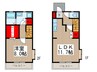 ブローテ川越Ⅰ 1LDKの間取り