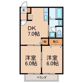 間取図 オーク・ヴィレッジ・柏