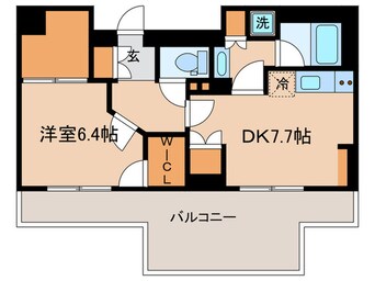 間取図 パークアクシス千歳船橋