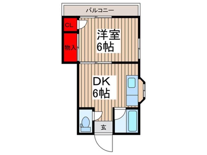 間取図 コットン