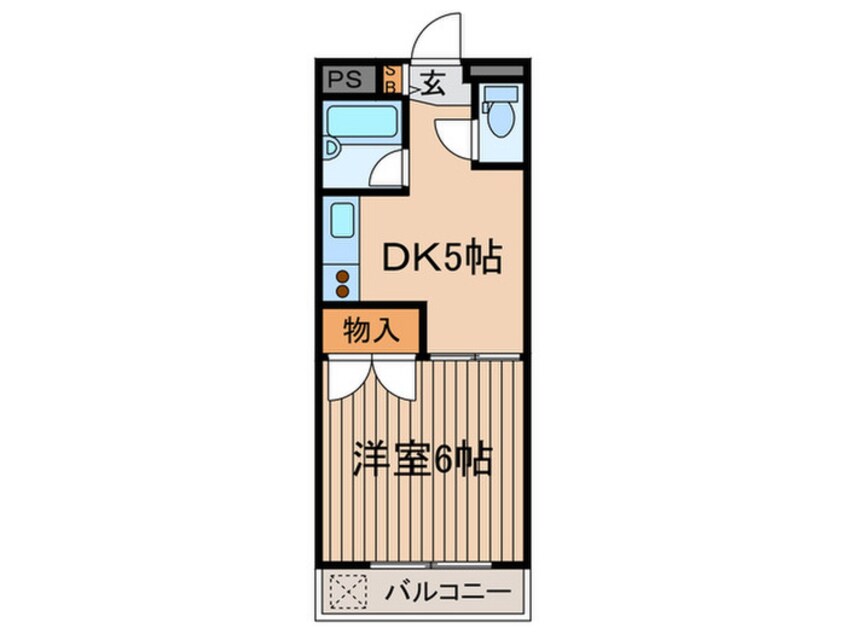 間取図 グランド－ル宮崎