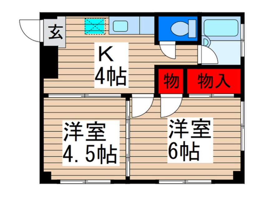 間取図 サンコーポ