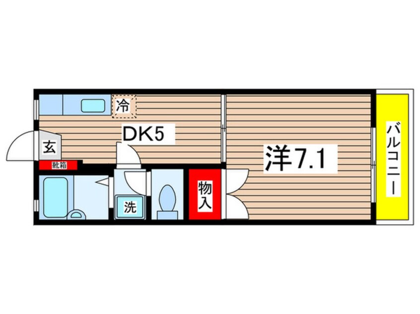 間取図 ジャンポールＡ