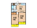 グリ－ンパレス用賀の間取図