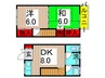 ダイアロ－ゼ 2DKの間取り