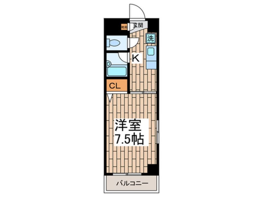 間取図 Ａ・ＺＵＲＹ