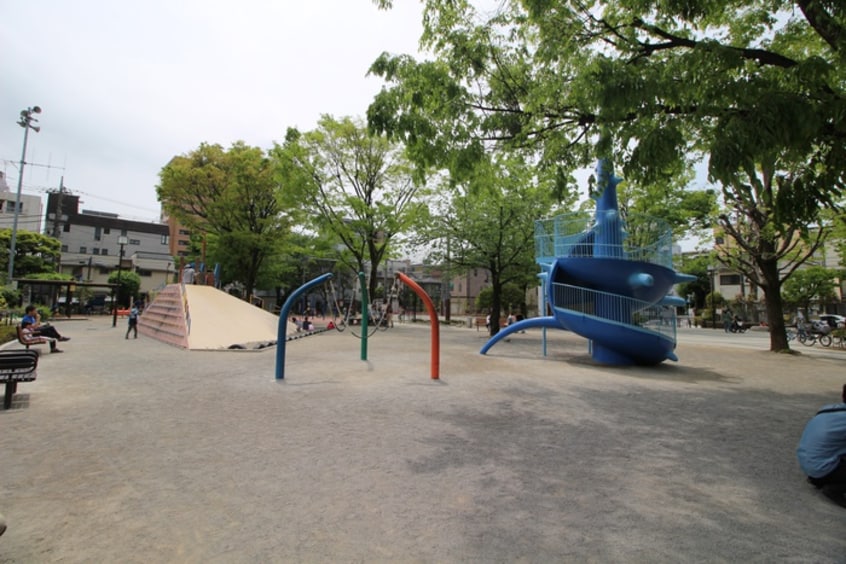 仲蒲田公園(公園)まで881m Ａ・ＺＵＲＹ