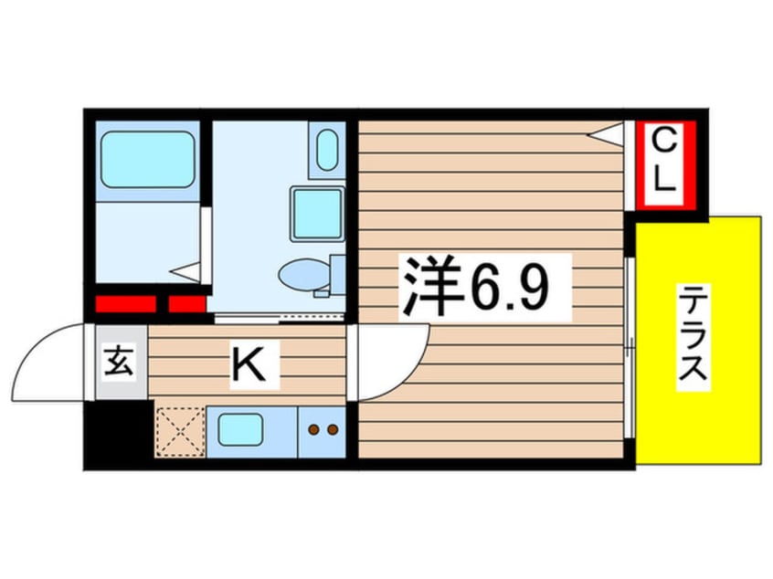 間取図 Voier Soleil Nishituga