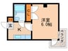メゾンＲＩＫＩ 1Kの間取り