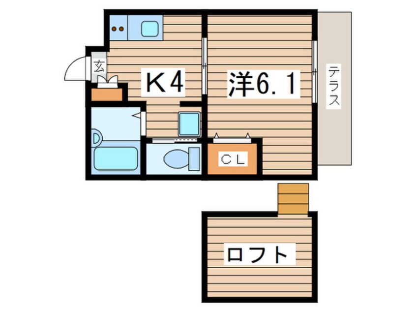 間取図 サウスフォレスト