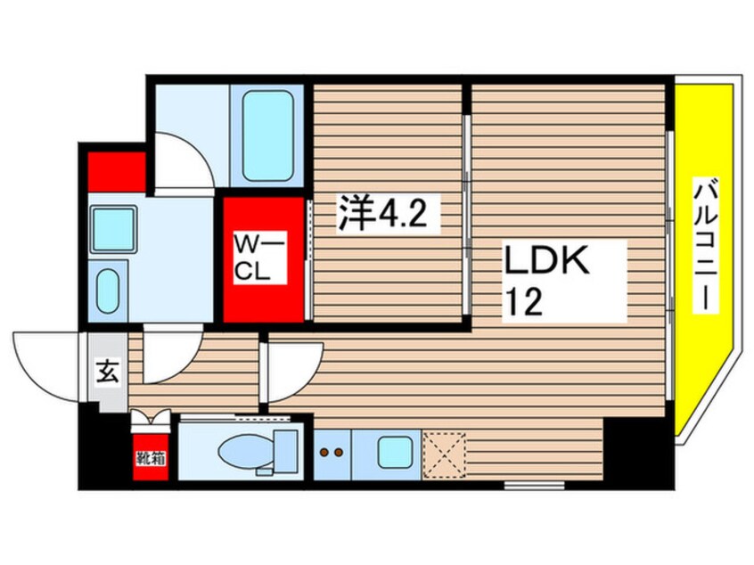 間取図 プレジオ宮崎台